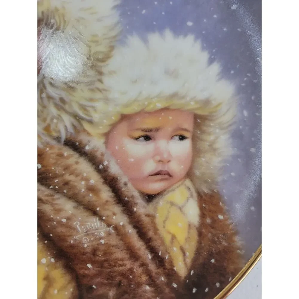 1991 Artaffects Christmas Journey #3467 Gregory Perillo Collectible Plate 9.5